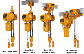 Οικοδομικές εργασίες HSY Τύπος 1 Ton 3Ton 380V 220V 60HZ 6m Ανυψωτικό Μηχάνημα Γερανού Ηλεκτρικό Ανυψωτικό Αλυσίδας